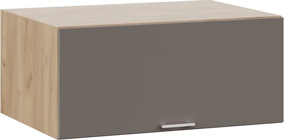 

Шкаф навесной Трия Габриэлла 1В8Г с одной откидной дверью (дуб крафт золотой/муссон)