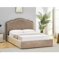 Кровать Signal Florencja Velvet Bluvel 40 140/200 (темно-бежевый)