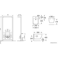 Биде Lavinia Boho Relfix One 77070254
