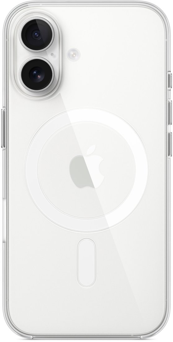 

Чехол для телефона Apple MagSafe Clear Case для iPhone 16 (прозрачный)