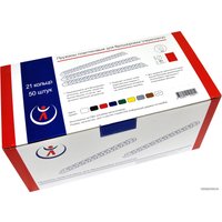 Пластиковая пружина для переплета РеалИСТ Пластик 28 мм (белый)