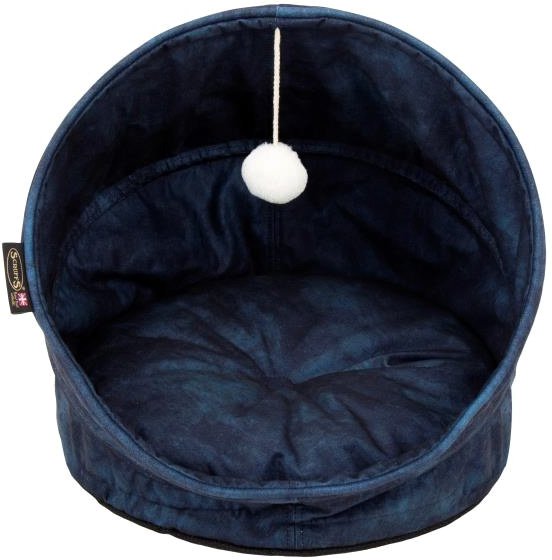 

Лежак Scruffs Kensington Cat Cave 661808 (синий)