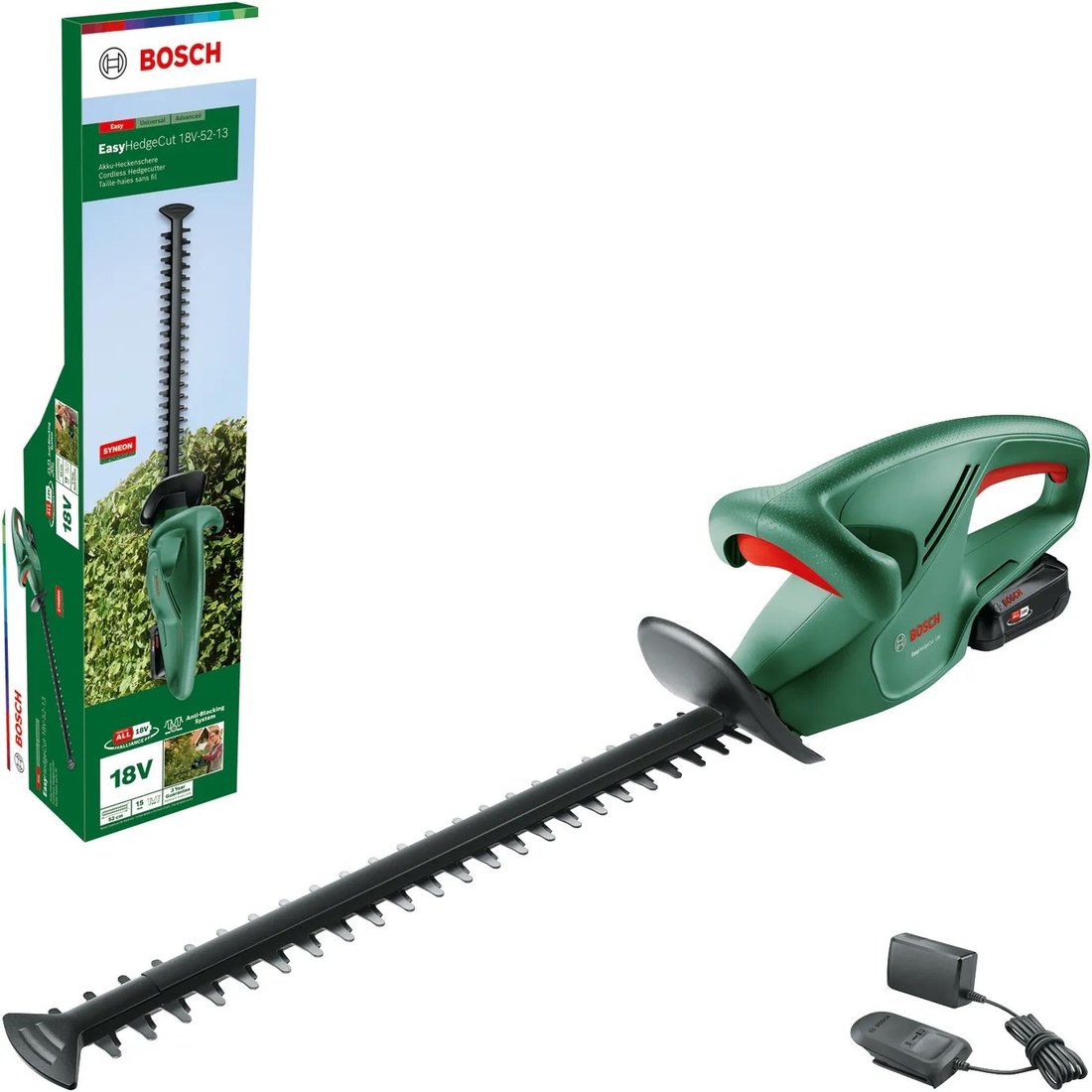 

Кусторез Bosch Easy HedgeCut 18-52-13 0600849M01 (с 1-им АКБ)