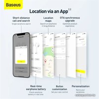 Наушники Baseus Bowie E3 (черный)