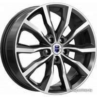 Литые диски K&K Портер 18x7.5" 5x108мм DIA 67.1мм ET 33мм алмаз черный