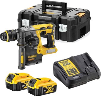 DeWalt DCH274P2T (с 2-мя АКБ 5 Ач, кейс TSTAK)