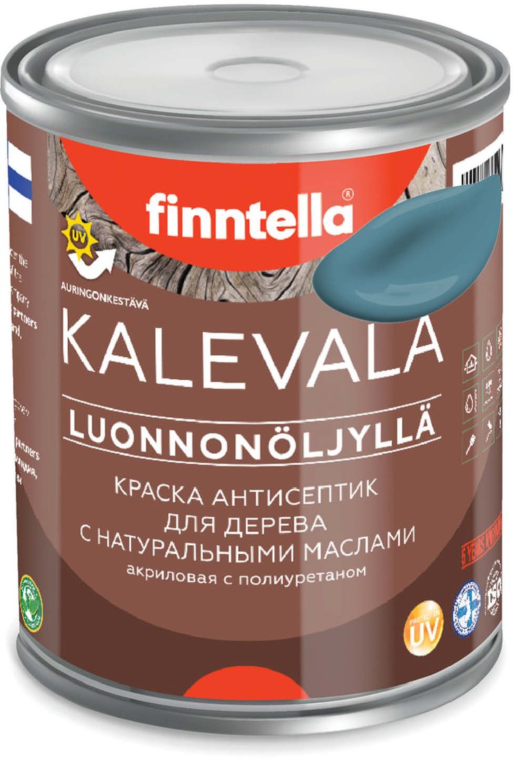 

Краска Finntella Enkeli F-13-1-1-FL012 0.9 л (бирюзовый)