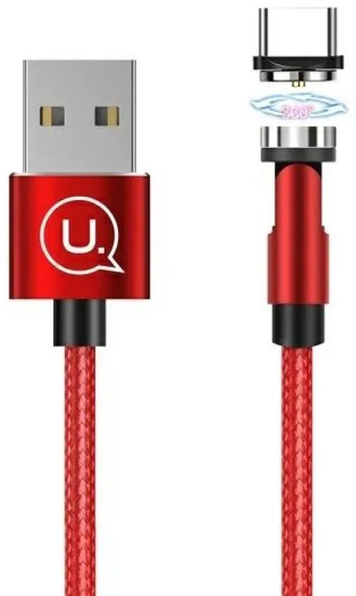 

Кабель Usams U59 US-SJ473 USB Type-A - USB Type-C (1 м, красный)