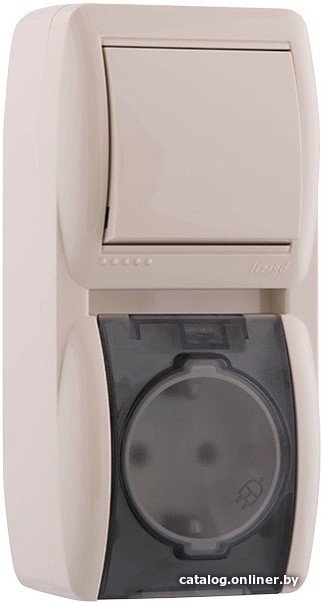 Розетка Lezard Nata 710-0300-172 (кремовый)