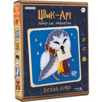Набор для создания поделок/игрушек Woody Цвик-арт. Белая сова 07746