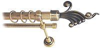 

Карниз для штор Lm Decor Кения 023 2р гладкий 25/16мм (антик, 2.8м)