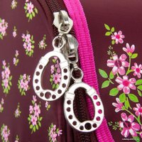 Школьный рюкзак Mike&Mar Melissa (бордовый/розовый)