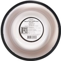 Миски на подставке ZooZooZoo На подставке SWT-6045B-220 (XS, белый/коричневый)