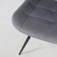 Стул Алвест AV 405 (поворотный (темно-серый бархат H-15/черный)