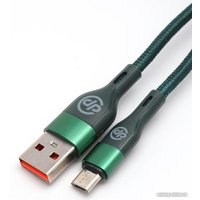 Кабель Digital Part MC-309 USB Type-A - microUSB (1 м, зеленый)