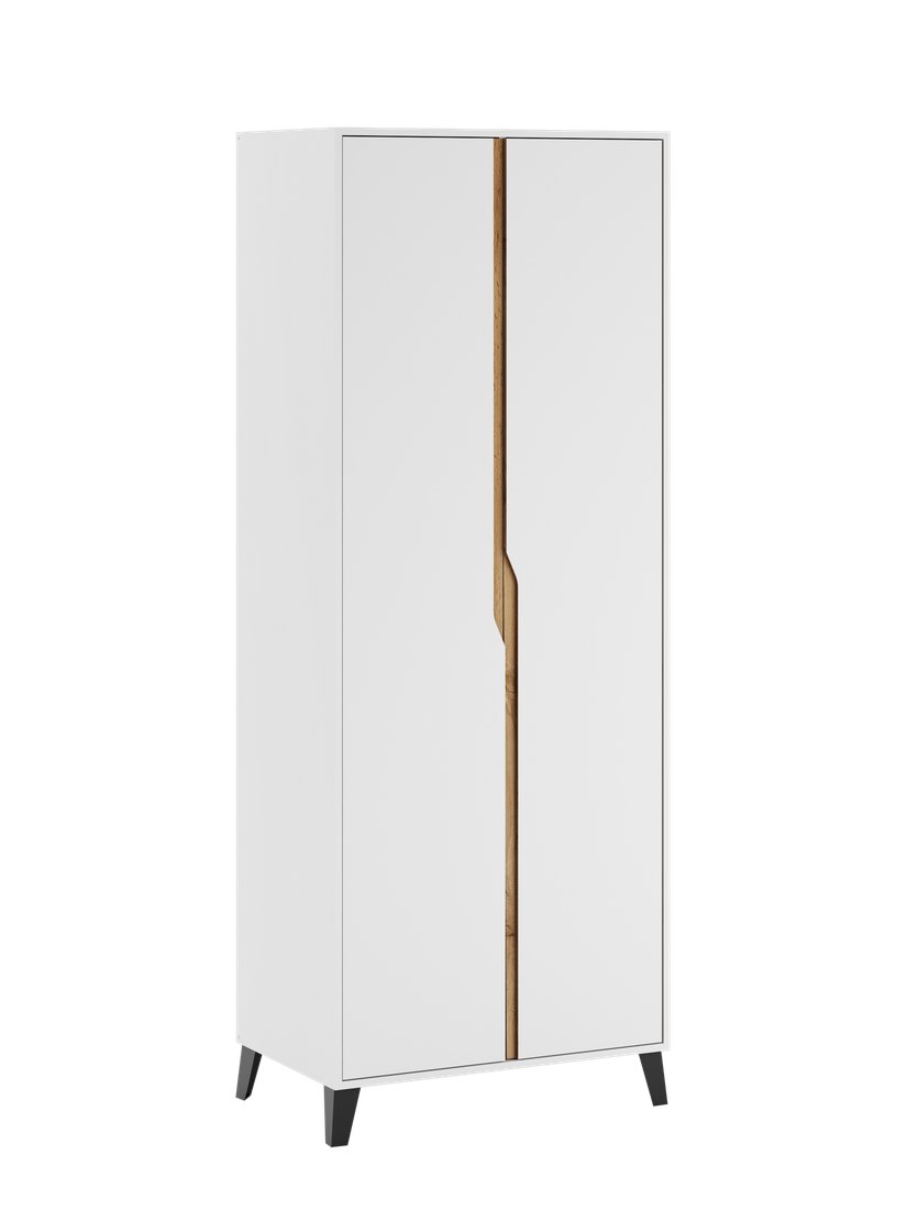 Шкаф распашной ЭлиГард Eyva 2D (белый)