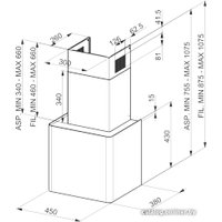 Кухонная вытяжка Faber Lithos EG6 BK Led A45 335.0533.563