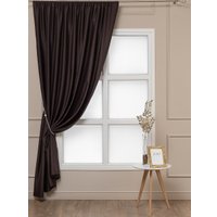 Штора Amore Mio Блэкаут однотонный 6668-05 200x270 24681 (венге)