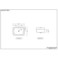 Умывальник Jaquar KUS-WHT-35901