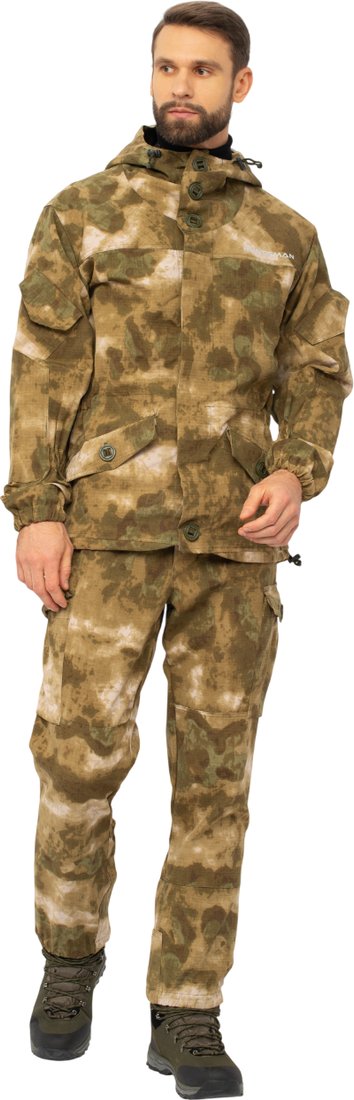 Костюм Huntsman Горка-3 Смесовая Рип-Стоп Малахит (44-46/182-188)