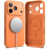 Чехол для телефона Ringke Silicone Magnetic для iPhone 17 Pro Max (Tangerine)