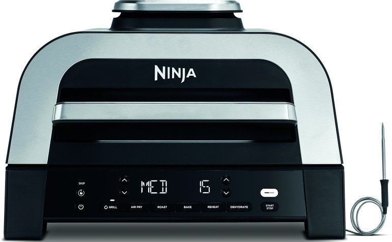Аэрогриль (аэрофритюрница) Ninja 6-w-1 MAX Grill & Air Fryer DG551EU