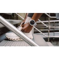 Умные часы CMF Watch 3 Pro (светло-серый, серый силиконовый ремешок)