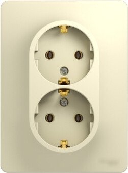 

Розетка Systeme Electric Glossa GSL000224 (бежевый)