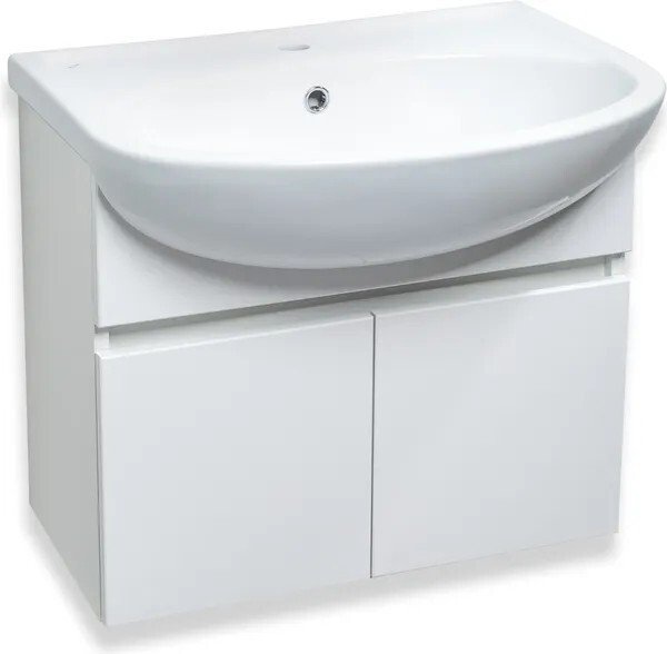 

Runo Тумба под умывальник Лада 60 (подвесная, белый)