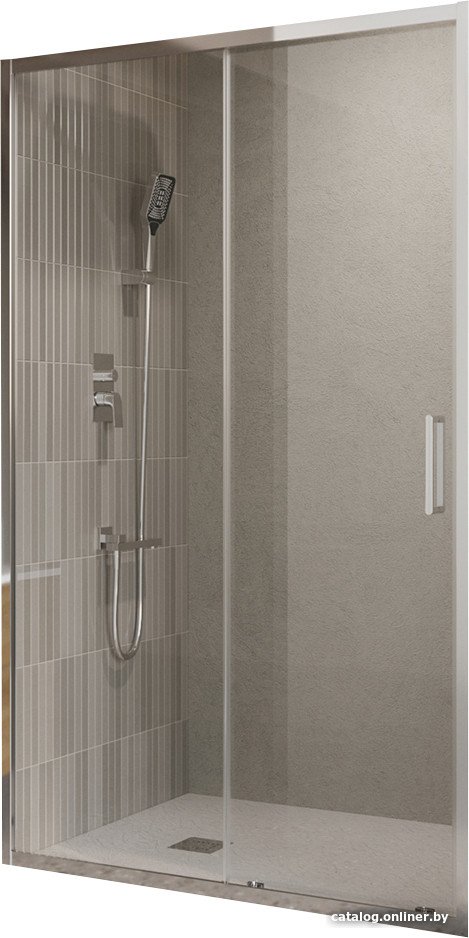 Душевая дверь BelBagno LUCE-BF-1-130-C-Cr