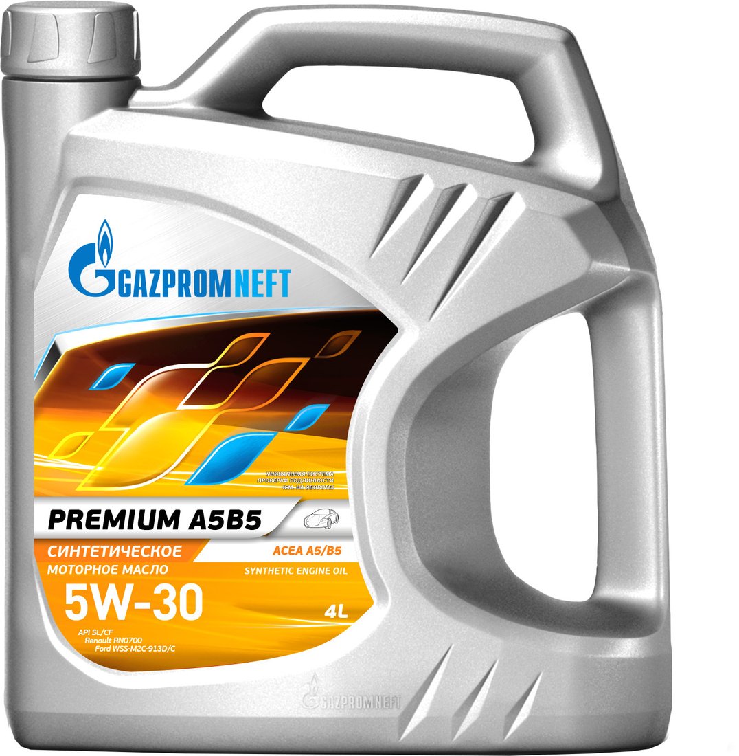 

Моторное масло Gazpromneft Premium A5B5 5W-30 4л