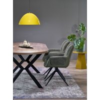 Кухонный стол Halmar Peroni 100-250/100/75 (орех/черный) в Гродно