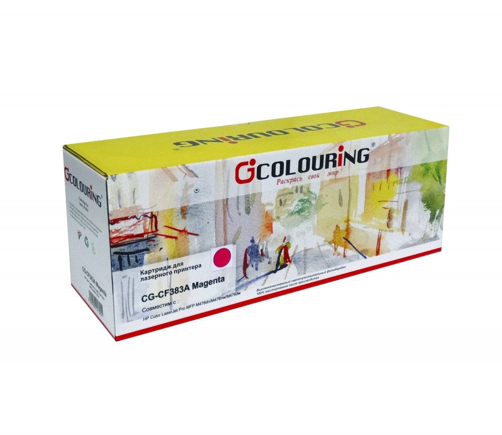

Картридж Colouring CG-CF383A (аналог HP 312A (CF383A))