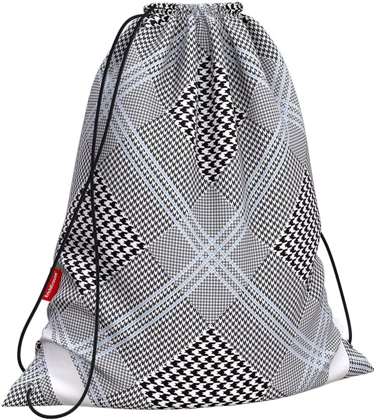 

Мешок для обуви Erich Krause 36.5x44 Black White 49146