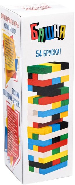 

Настольная игра Время игры Падающая башня 9223589