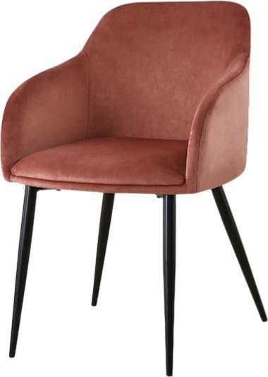 Стул с подлокотниками Lagoma Джаз (ягодный)