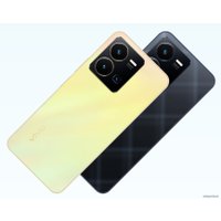 Смартфон Vivo Y35 4GB/128GB (черный агат)