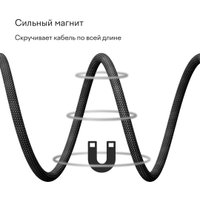 Кабель Magssory CBL001 (1.2м, серый)