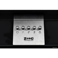 Кухонная вытяжка ZorG Arstaa 60C M (черный/нержавеющая сталь, 650 куб. м/ч)