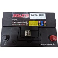 Автомобильный аккумулятор Solite 95D26L борт (85 А·ч)