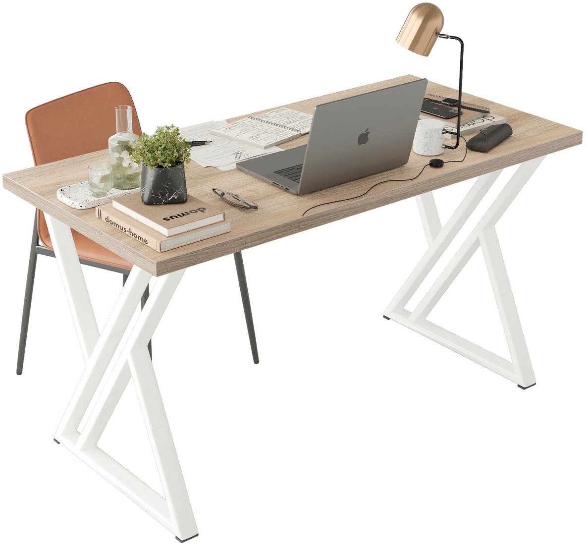 

Стол Домус Гранд 12.016.403.06 (вяз светлый/металл белый)