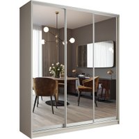 Шкаф-купе Евва АЭП ШК.3 01 233 BS.05 (бодега/хром)