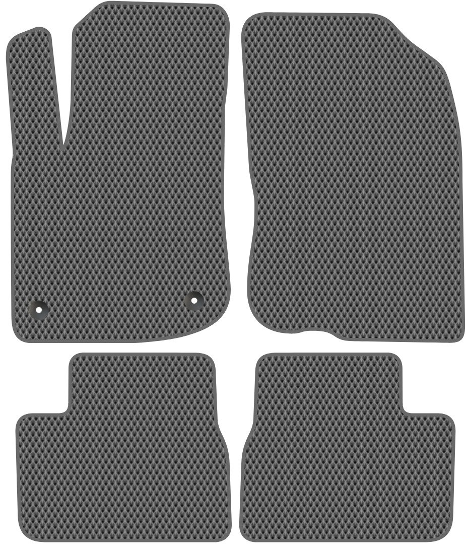 

Комплект ковриков для авто Alicosta Peugeot 2008 (suv) 2014 - 2019 (серый, ромб)