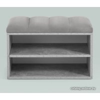Тумба для обуви Stool Group Хольст vt-holst-gr-904 (серый/велюр серый)