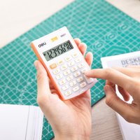 Калькулятор Deli E39217/OR