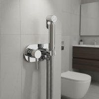 Унитаз напольный Lauter W224 2110224 + гигиенический душ Mist 21TZ221CH (горизонтальный выпуск)