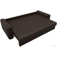 Диван Лига диванов Лига-031 121276 (экокожа коричневый)