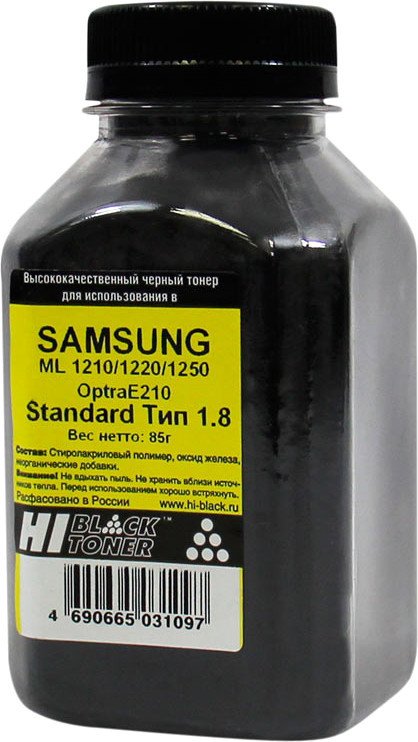 

Тонер Hi-Black для Samsung ML-1210/1220/1250/OptraE210 Standard Тип 1.8 85 г