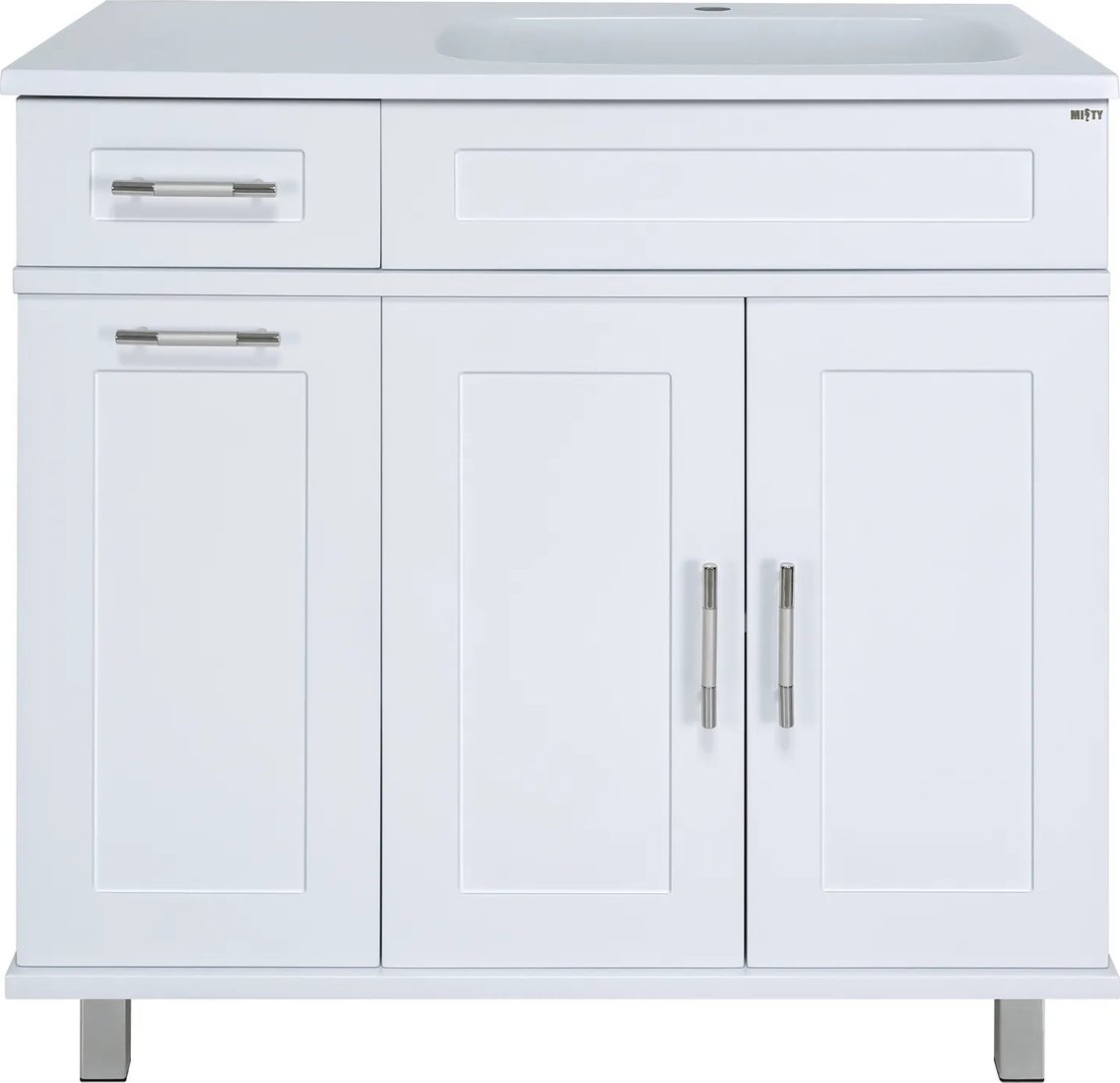 

Misty Тумба с умывальником Купер 90 П-Куп01090-012БкП+ФР-00003478