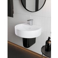 Умывальник Sanita Luxe Best ВКС WB.PD/Best/55-C/WHT.G/S1